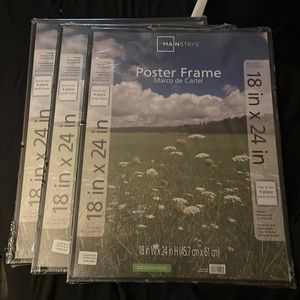 Poster frame 18x24
